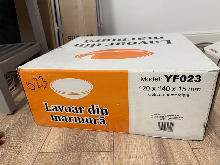 Vand Lavoar din Marmura Nou