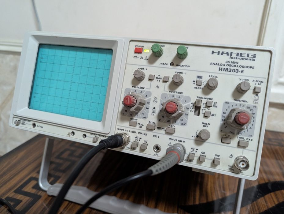hameg hm303-6 осциллограф немецкий