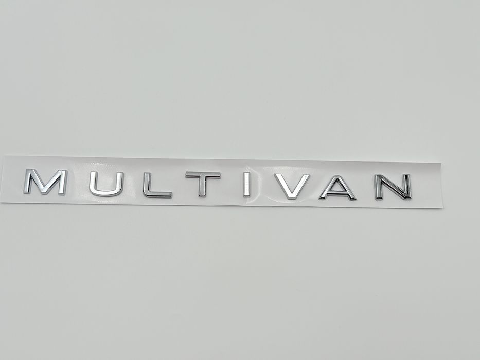 Emblema Compatibila VW Multivan crom spate