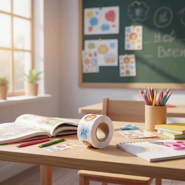 Set stickere motivationale pentru copii 500 bucati colorate cu animale