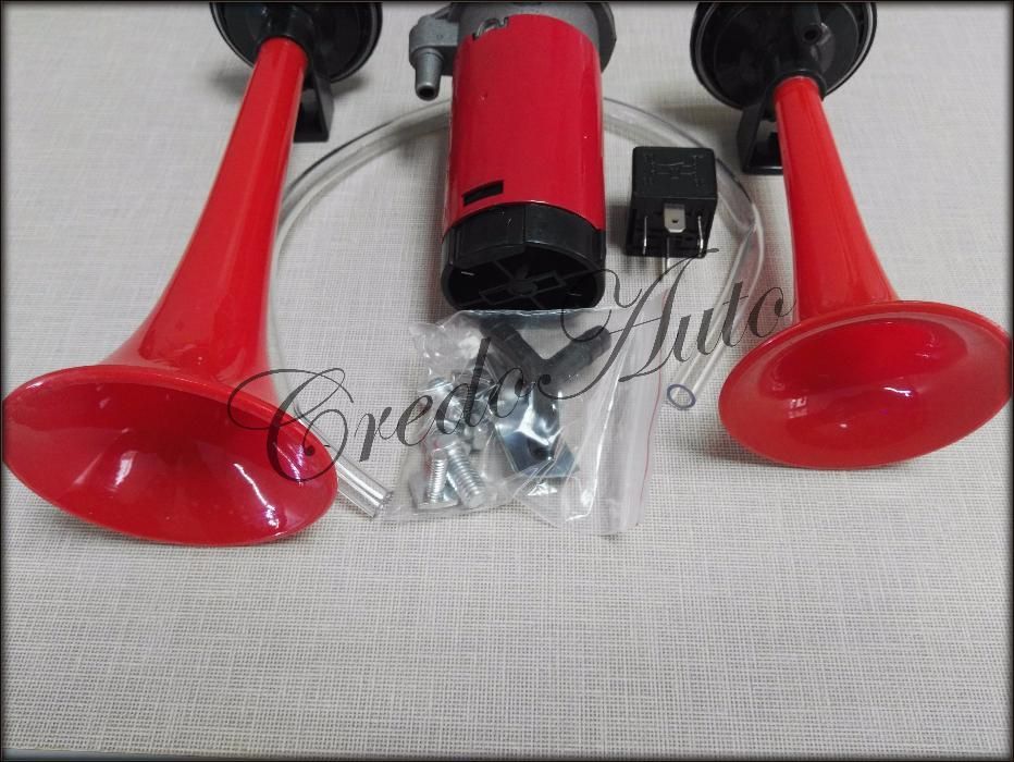 Тромби за клаксон с компресор 12V два броя