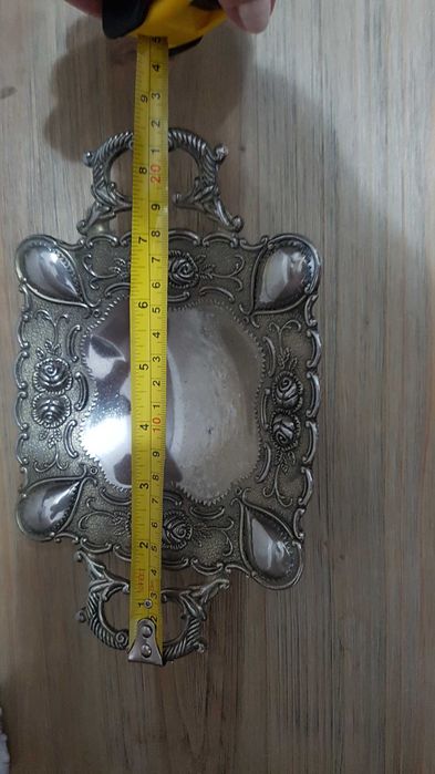 Посребрен к-т,антикварни предмети от Италия.