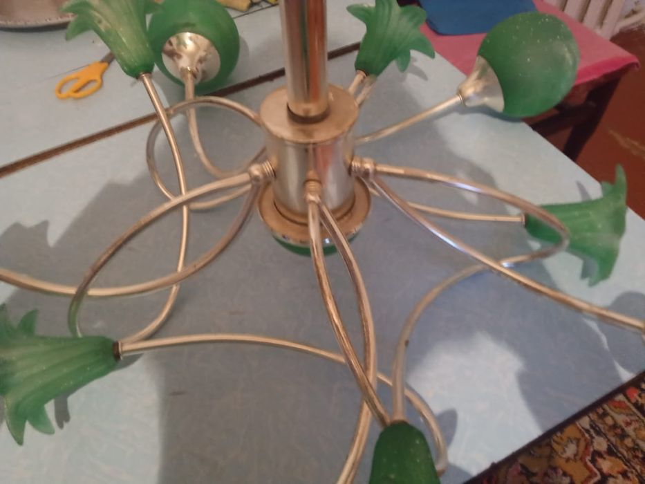 Люстры бытовые потолочные