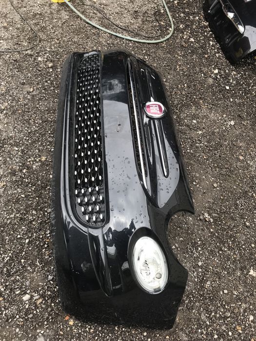 Предна броня за Фиат 500 Fiat 2009-2019 година черен металик