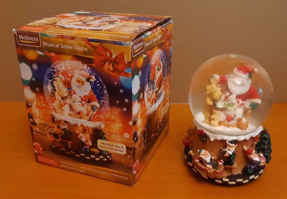 Glob Muzical Melinera cu Zăpadă pe Tema Crăciunului