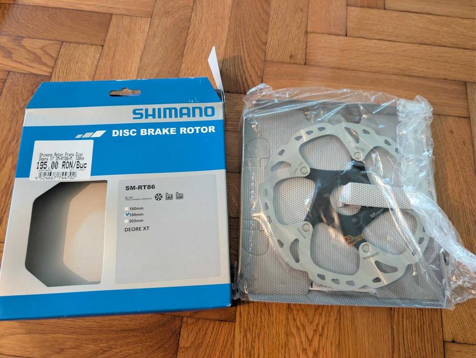 Disc Shimano Deore XT SM-RT86-M Icetech 180mm NOU