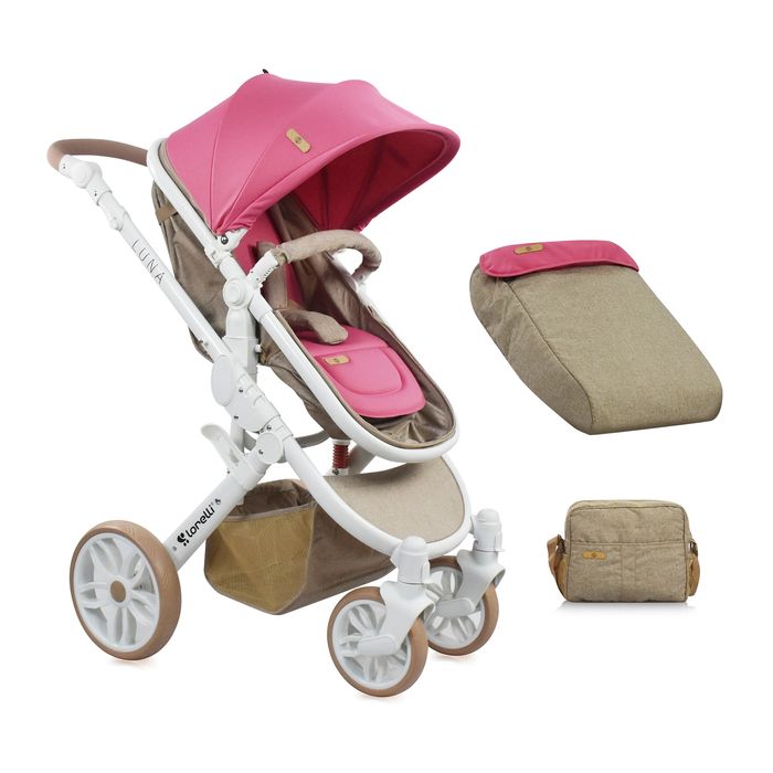 Продавам бебешка количка Лорели 2 в 1 за момиче