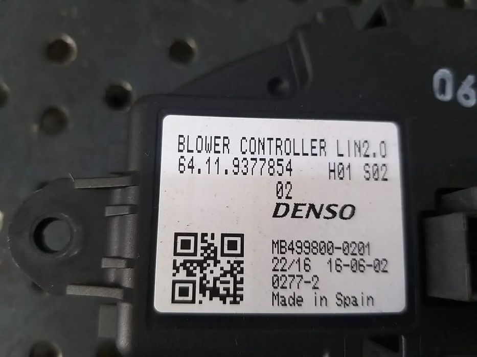 Rezistenta trepte aeroterma 2.0 d mini cooper f55 f56 64119377854 mb4998000201