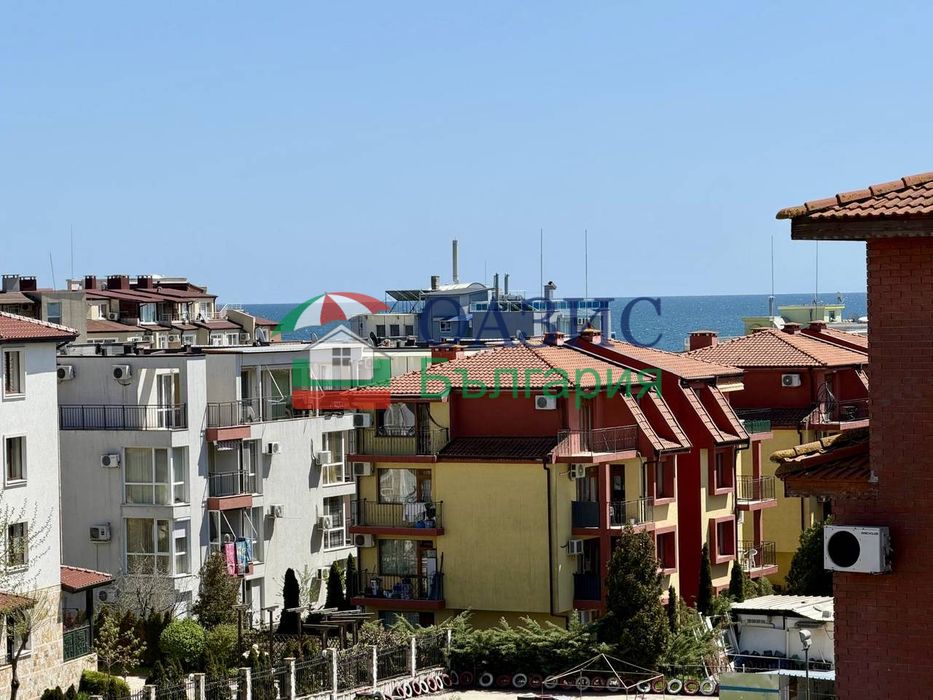 Студио с изглед към морето в комплекс Аполон, Равда, България, 44 кв. м., цена 71 000 евро