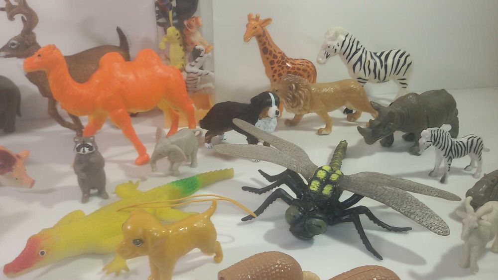 Лот пластмасови/гумени животни, анатомично-коректни