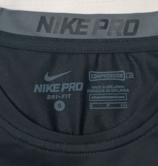 Nike PRO DRI-FIT Compression Tee оригинална тениска S Найк спортна фланелка спорт фитнес тренировки