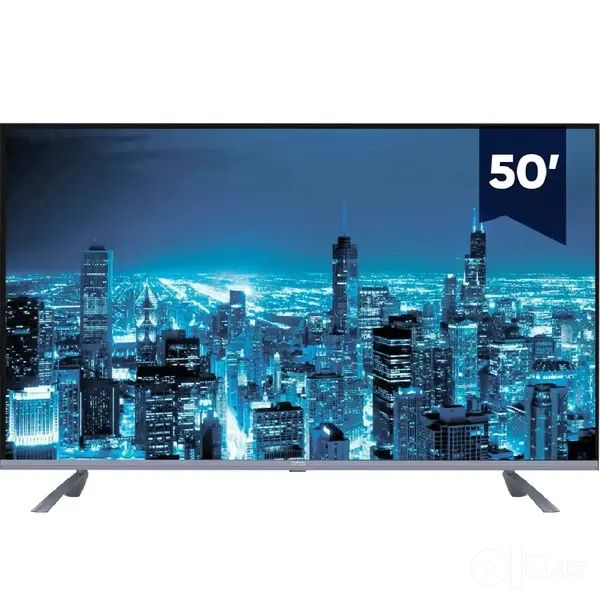 TV 50hd artel smart 4k karobka dakumentli