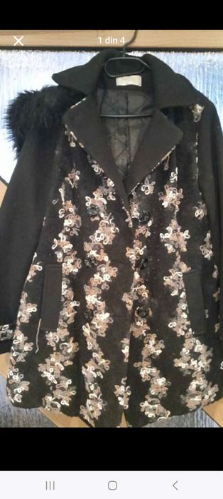Palton elegant mărimea L