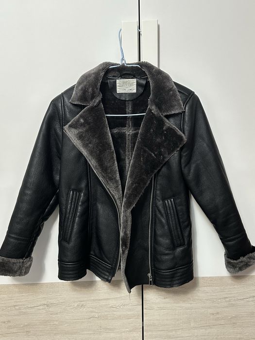 Косуха ZARA , кожанная куртка