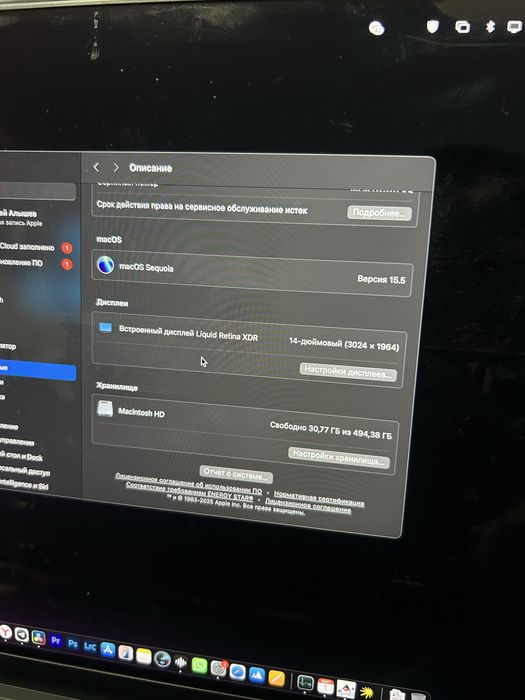 MacBook Pro 14 M3 Pro 18/512gb 2023 96%