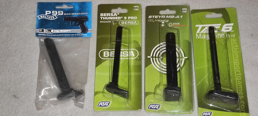 incarcator incarcatoare sigilate pt. WALTHER p 99 - STEYR m9-a1  - BERSA thunder 9 pro - TAC 6
