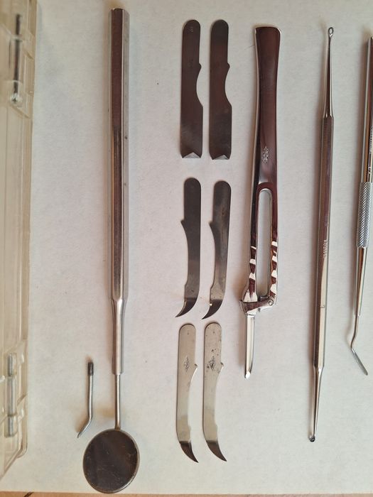 Trusă chirurgie parodontală / stomatologie AESCULAP și Wilh. Bulk (Germania)
