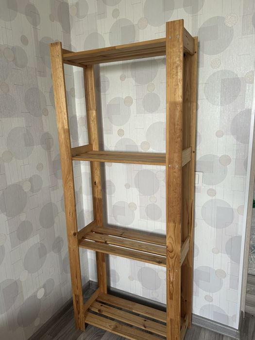 Стеллаж икеа и кух стол