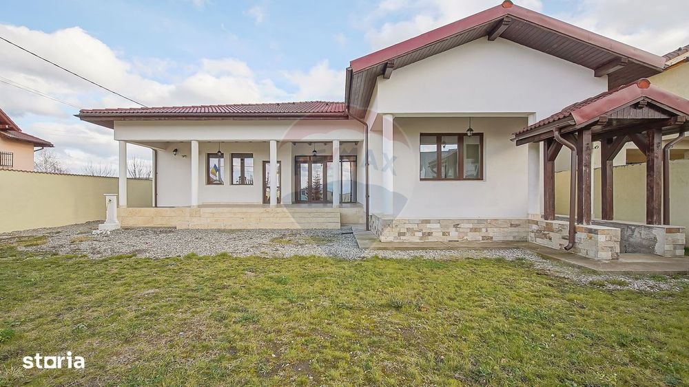 Casă single pe un nivel, construcție premium–Cartier Izvor, Tărlungeni