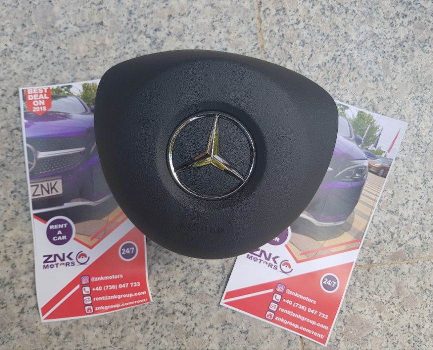 Mercedes Benz airbag volan pasager plansa bord w222 w292 w205 w213 amg