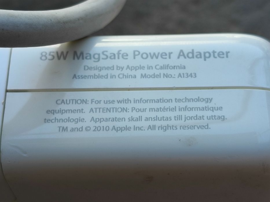 Încărcător Apple  MackBook MagSafe 85w, A1343 85W