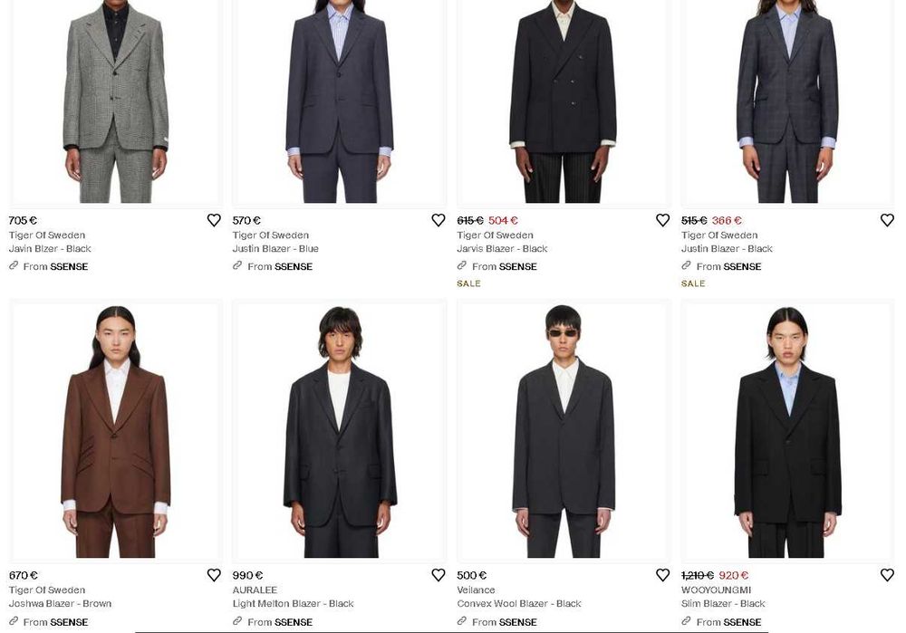 Benvenuto / Van Gils / Tiger Of Sweden - Luxury Blazers