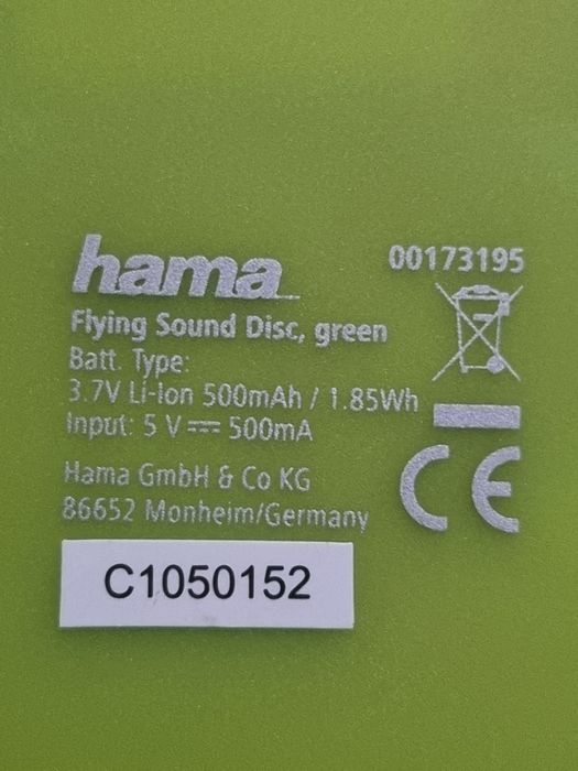 Boxa portabila Hama Flying Sound Disk