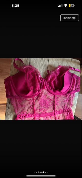 Victoria’s Secret Șorț Wicked din dantelă set 2 piese