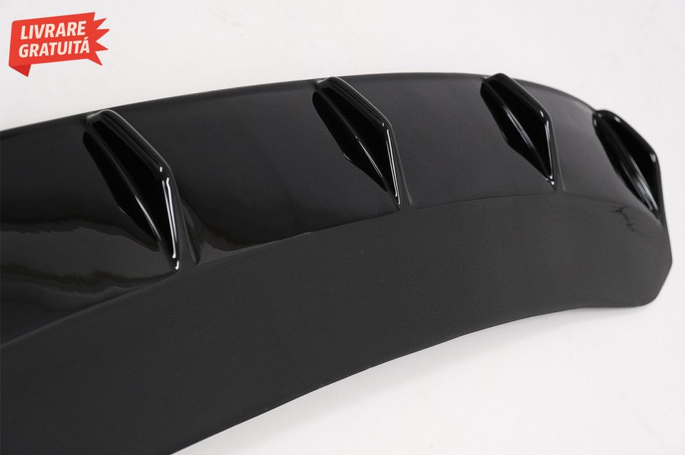Difuzor Bara Spate Skoda Octavia II (2004-2009) Negru Lucios