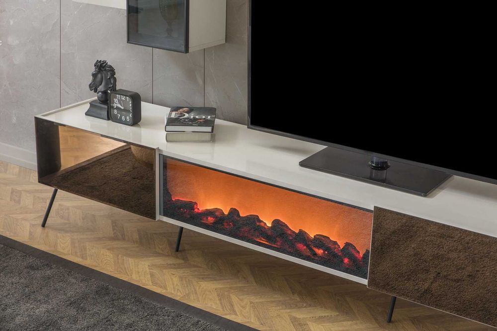 Секция BRONZE  с декоративна камина