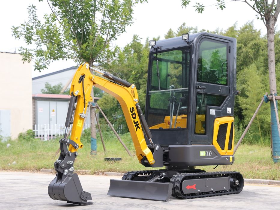 Miniexcavator 1.6 t motor Kubota