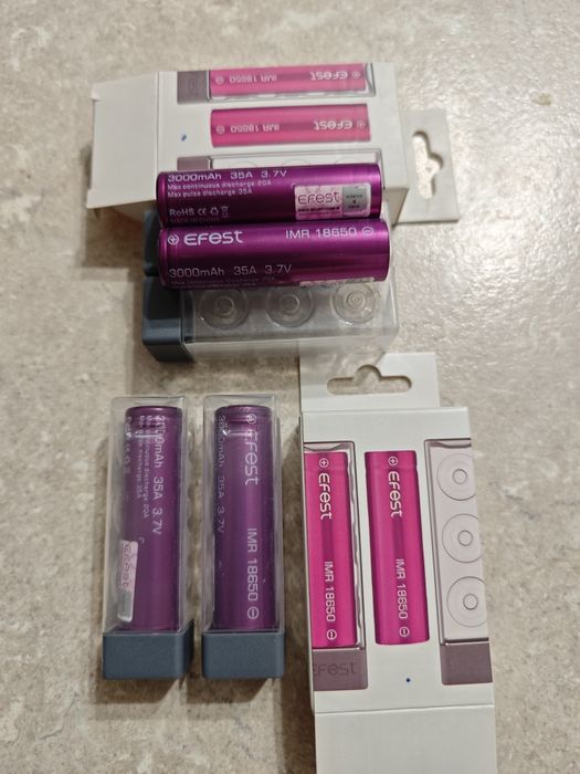 Аккумуляторы 18650 EFEST 3000