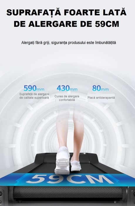 Banda Alergare K5S Electrica Viteza 15km/h 140Kg Inclinare automata