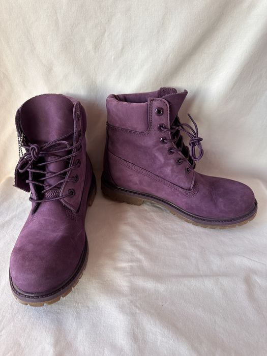 Ghete,bocanci dama,mov,Timberland,marime 39