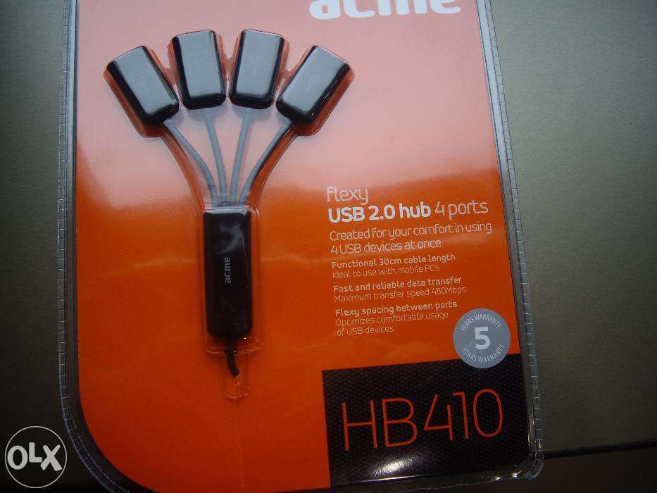 USB HUB 4-port USB 2.0 Acme HB410