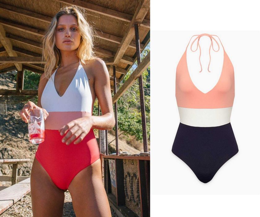 NOU! Costum de baie intreg cu 2 fete TAVIK Chase