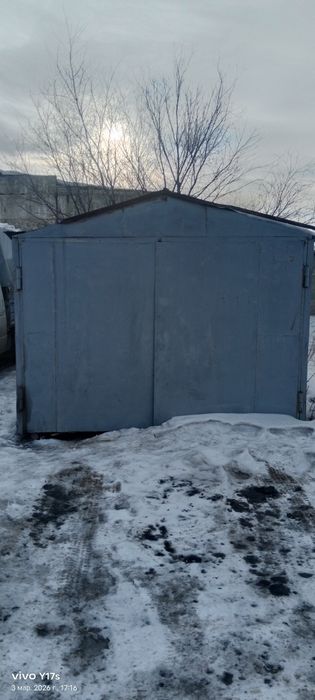 Гараж металлический. Без пола.