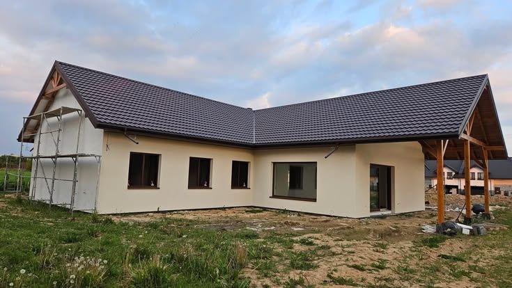 Vand case moderne 6.5 x 9m pe structura metalica usoara