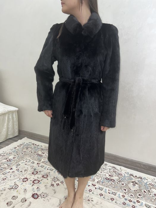 Норковая шуба, 48 размер