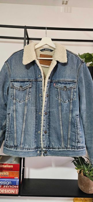 Jacheta jeans imblanita Levi's Premium - masura M