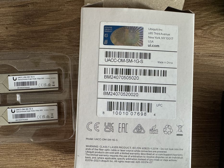 Ubiquity SFP Модули