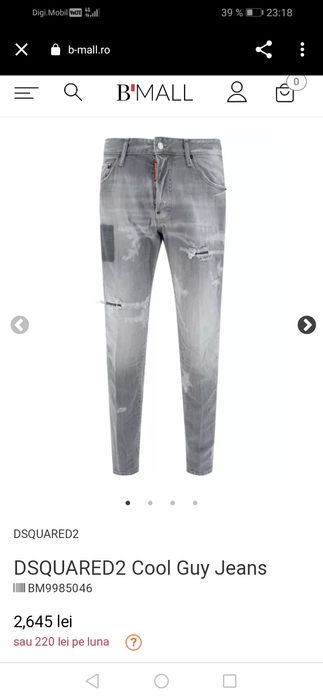Blugi disquerd2 nepurtati, noi cu eticheta pe ei.