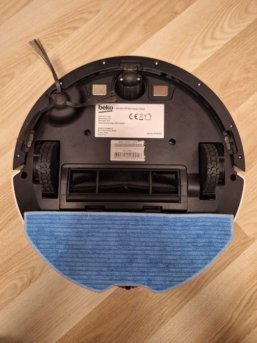 Мощна прахосмукачка робот Beko VRR60314VW; 2000 Pa; Wifi; Функция моп