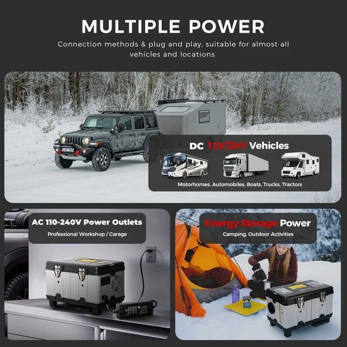 Sunster TB10 Wifi si Bluetooth 8Kw , Adaptor priza 220v , 12v ,24v