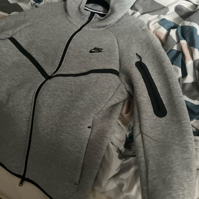 tech fleece серый