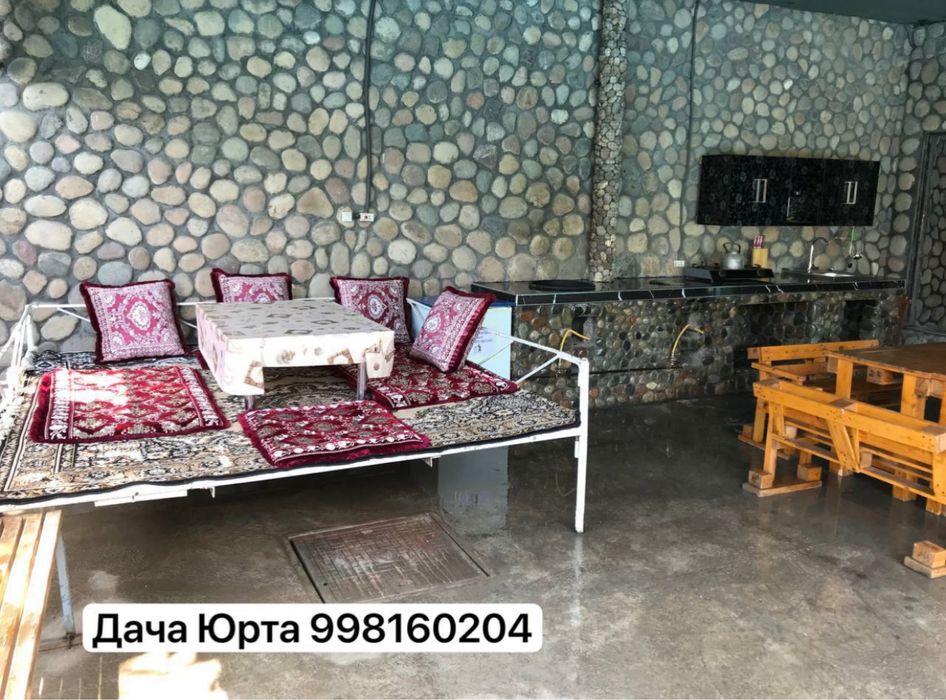 Дача “Юрта” 20:00 дан 02:00 гача ёки 06:00 гача Азадбаш даре