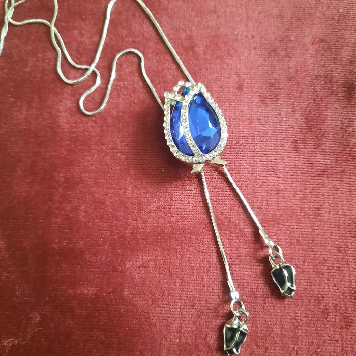 Ефектно опалово колие, медицинска стомана