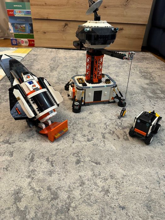 LEGO City 60434 Bază spațială - Asamblat o singură dată, complet.