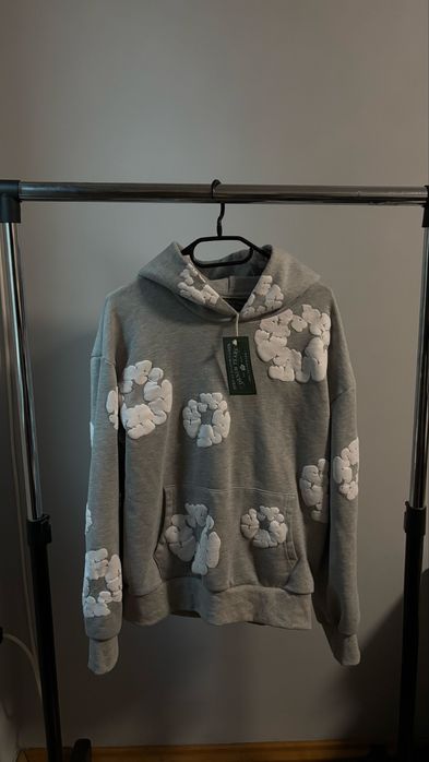 Denim Tears Hoodie - Grey/Сиво - S