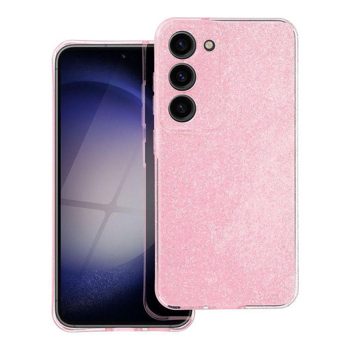 Clear case 2mm blink за samsung a55 5g pink